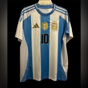 Adidas Argentina Messi 10 Home Jersey 24/25